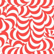 red and wihte abstract seamless pattern