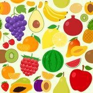 Fruits seamless pattern N3