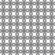Seamless pattern of intersecting braids N4