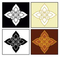 Thai pattern set