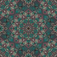 Muted vector ornamental pattern