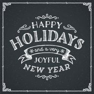 Holiday Decorations Card