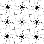 Black and white seamless pattern abstract background N55