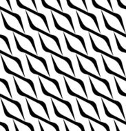 Black and white seamless pattern modern stylish N27