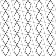 Black and white geometric seamless pattern with line N3