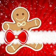 Christmas background with christmas decor elements N5