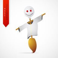Haloween greeting card cartoon design N4
