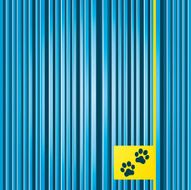 Paw sign icon Dog pets steps symbol N2