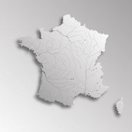 Map of France N15