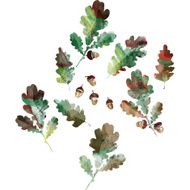 set of autumn leaves N3