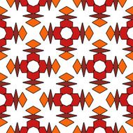 Seamless abstract pattern ornament geometric background N3