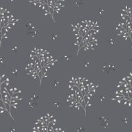 Floral vector seamless pattern N11