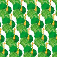 Thousand Giraffe Pattern