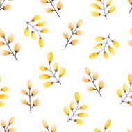 Watercolor floral pattern N23