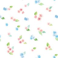 Watercolor floral pattern N28