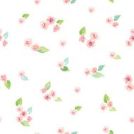 Watercolor floral pattern N29