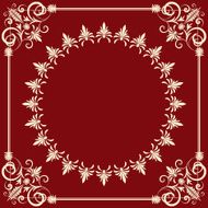 Retro style vector background N2