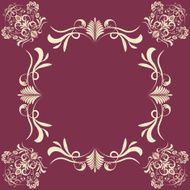 Retro style vector background N3