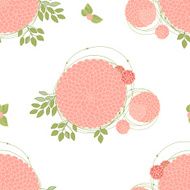 Seamless texture with asters N23