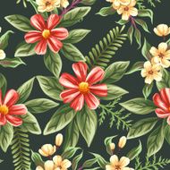 floral seamless pattern N455