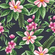 floral seamless pattern N456