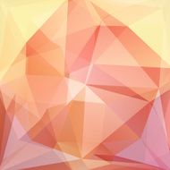 abstract background consisting of yellow orange triangles