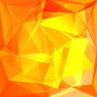 abstract background consisting of yellow orange triangles N2