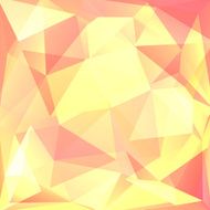 abstract background consisting of yellow orange triangles N3