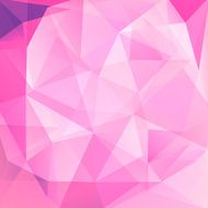 abstract background consisting of pink purple triangles