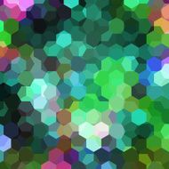 abstract background consisting of green hexagons N3