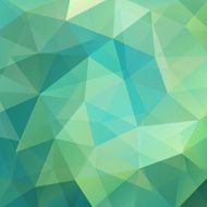 abstract background consisting of green triangles N4
