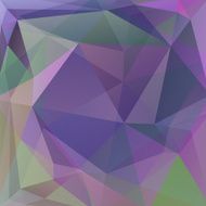 abstract background consisting of green purple triangles