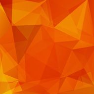 abstract background consisting of orange triangles