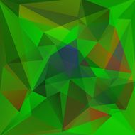 abstract background consisting of green triangles N5