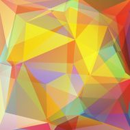 abstract background consisting of colorful triangles