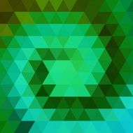 abstract background consisting of green triangles N6