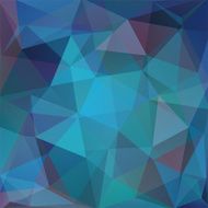 abstract background consisting of dark blue triangles