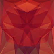 abstract background consisting of red brown triangles