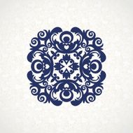 Vector vintage pattern in Eastern style N3