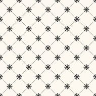 Seamless pattern of sun shape and line Endless texture