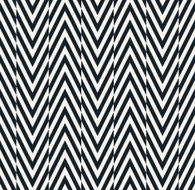 shifted black and white chevron pattern