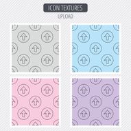 Upload icon Top arrow sign
