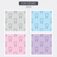 Tooth icon Dental stomatology sign