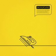 Steam ironing icon Iron housework tool sign