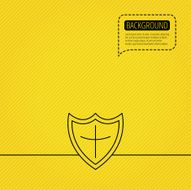 Shield icon Protection sign N2