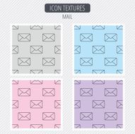 Envelope mail icon Email message sign N12