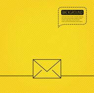 Envelope mail icon Email message sign N13