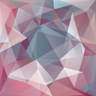 abstract background consisting of purple blue brown triangles