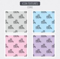 Coins icon Cash money sign N9