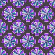 Colorful geometric abstract seamless background